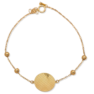HONEY COMB CIRCLE BRACLETS