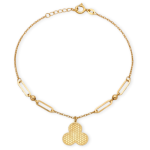 clip flower bracelet