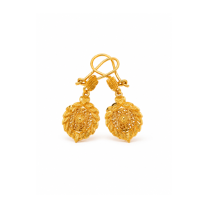 Gold Imperial Leaf Earrings