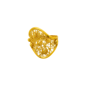 Gold Royal Lace Ring