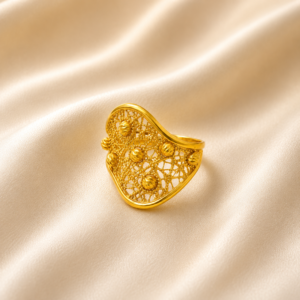 Gold Royal Lace Ring