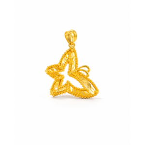 Gold Flutter Pendant