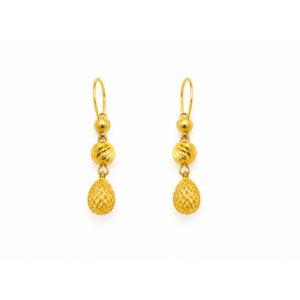 Gold Dewdrop Earrings