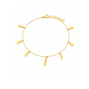 Gold Aurora Leaf Bracelet