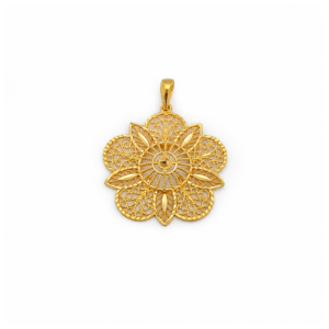 Gold Royal Mandala Pendant