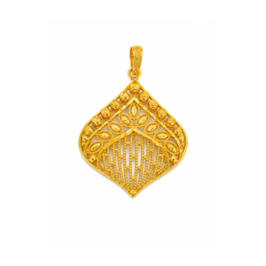Gold Royal Crest Pendant