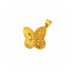 Gold Royal Butterfly Pendant