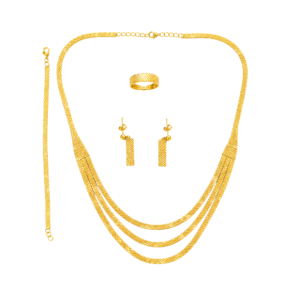 Golden Weave Layered Set
