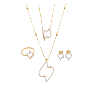 Radiant Heart Gold Set