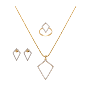 Aurelia Geometric Gold Set